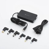 forcell F-ENERGY E856 univerzalni punjač za laptop 90W (6 adaptors) - crni | Eponuda.ba
