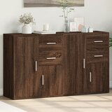 The Living Store Komoda 2 kosa rjavi hrast 60x31x70 cm inženirski les - Komoda, (21498635) | Shoptok.si