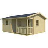 Male kuće Drvena kuća VERONA 595 × 470 cm sa šindrom | shoptok.hr