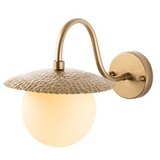 Opviq vall lamp zidna zlatna lampa anemon 15001 | ePonuda.com