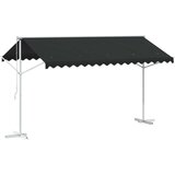  Samostojeća tend 4 × 3 m Poliester Antracit | shoptok.hr
