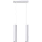  Sollux SL.0324 - Luster na sajli LAGOS 2 2xGU10/10W/230V bela | Eponuda.com