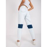 RUE PARIS Jeans trousers-RO-SP-PNT-N10.50P-light blue | Shoptok.si