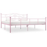  Okvir za krevet ružičasti metalni 180 x 200 cm - Ružičasta 180 x 200 cm Cijene
