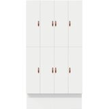 Krevet s ladicama s ladicama Bijelo 120 cm Konstruirano drvo | shoptok.hr