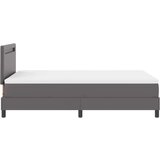  Okvir postelje z vzmetnico Siva 120 x 200 cm Umetna koža, (5000022870) | Shoptok.si