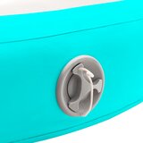  Gimnastička prostirka na napuhavanje 100x100x15 cm PVC zelena | shoptok.hr