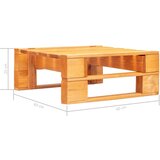  Sedežna garnitura iz palet 6-delna medeno rjava borovina, (20676010) | Shoptok.si
