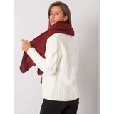 Wool Fashion Italia Scarf-AT-SZ-3899.91-burgundy | Shoptok.si