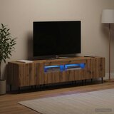 3-dijelni LED TV kabinet ZWOLLE Hrast artisan Konstruirano drvo Cijene
