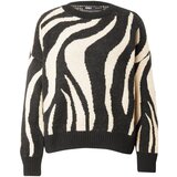 Only Pulover 'ONLHAZEL' bež / crna | shoptok.hr