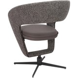 Moderano NASLANJAČ, kovina, tekstil temno siva, siva | Shoptok.si