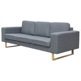  Trosed Kavč Blago Svetlo Sive Barve | Shoptok.si