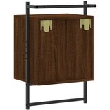  Noćni ormarići zidni 2 kom boja hrasta 40 x 30 x 61 cm drveni Smeđa | shoptok.hr