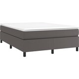  Okvir za krevet s oprugom sivi 140x200 cm od umjetne kože | shoptok.hr
