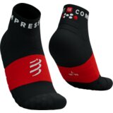 Čarape Compressport Ultra Trail Socks V2.0 Low Black/Red - T3 | shoptok.hr