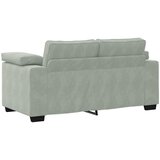 3-dijelni set sofa s jastucima, svijetlo sivi baršun | Shoptok.si