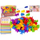 Woopie edukativni set: Učenje brojeva, sortiranje boja i životinja, 83 el. | shoptok.hr