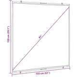 Viseće projekcijsko platno od 81 inča 1:1 | Eponuda.com