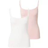 Esprit Top pastelno roza / prljavo bijela