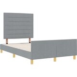  Krevet Sivi 120x200 cm Tkanina | shoptok.hr