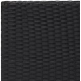  Bočni stolić crni 55 x 45 x 49 cm od poliratana | shoptok.hr