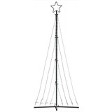 vidaXL LED božićno drvce 447 LED šarenih 249 cm | shoptok.hr