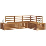  Set vanjskih sofa 4 Komad Prirodna Čvrsto drvo akacije | shoptok.hr