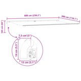 vidaXL Avtomatska retraktilna tenda oranžna in rjava 600x300 cm | Shoptok.si