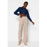 TRENDYOLMILLA ženske pantalone TWOSS22PL00024, taupe-bež | Eponuda.com