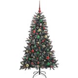 vidaXL Umjetno božićno drvce s stalakom Zelena 83.5 x 83.5 x 150 cm | shoptok.hr