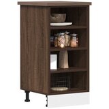 vidaXL Spodnja omarica rjavega hrasta 40x44,5x81,5 cm inženirski les | Shoptok.si