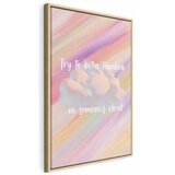  Slika - Try to Be a Rainbow (1 Part) Vertical 80x120 U prirodnom drvenom okviru | shoptok.hr