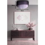  duolla - plafonsko svetlo trio 1xE27/15W/230V prečnik 45 cm crna/ružičasta/srebrna | Eponuda.com