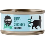  Varčno pakiranje Cosma Nature 48 x 70 g - Tuna & kozice | shoptok.hr