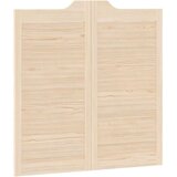  Vrata na hod 2 pcs Naravna Trdna borovina, (5000233968) | Shoptok.si