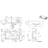  Umivaonik 400 x 220 x 90 mm SMC bijeli | shoptok.hr
