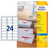 Avery Zweckform Etikete za C6 ovojnice 63,5 x 33,9 mm Cene