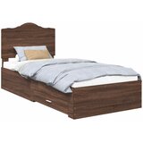  Krevetna konstrukcija Smeđi hrast 70 x 190 cm Konstruirano drvo | shoptok.hr