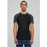 Urban Classics Raglan contrasting t-shirt blk/cha | shoptok.hr