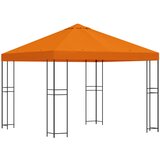 Gazebo 3 x 3 m Narančasta Poliester i čelik 190 gsm | shoptok.hr
