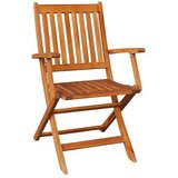 SUNFUN Diana Vrtna stolica (Š x D x V: 55 x 58 x 90 cm, Akacija, Natur, Preklopno) | shoptok.hr