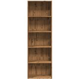 vidaXL Knjižna omara artisan hrast 60x30x189 cm inženirski les | Shoptok.si