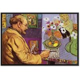  Slika - Painting by Henri Matisse (colour lithograph) 90x60 U crnom drvenom okviru | shoptok.hr