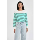 Defacto Regular Fit Crew Neck Pullover