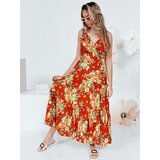 DStreet Sukienka maxi MISSBLOSSY pomarańczowa | shoptok.hr