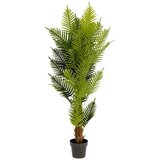 Kave Home Umetna rastlina v cementnem lončku Fern, višina 150 cm Cene