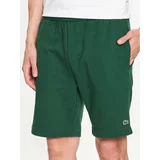 Lacoste Športne kratke hlače GH9627 Zelena Regular Fit