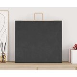  Papirnate vrećice 250 kom s ručkama crne 54x15x49 cm | shoptok.hr