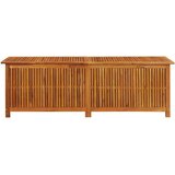 vidaXL Vrtna kutija za pohranu 175 x 50 x 58 cm masivno bagremovo drvo | shoptok.hr